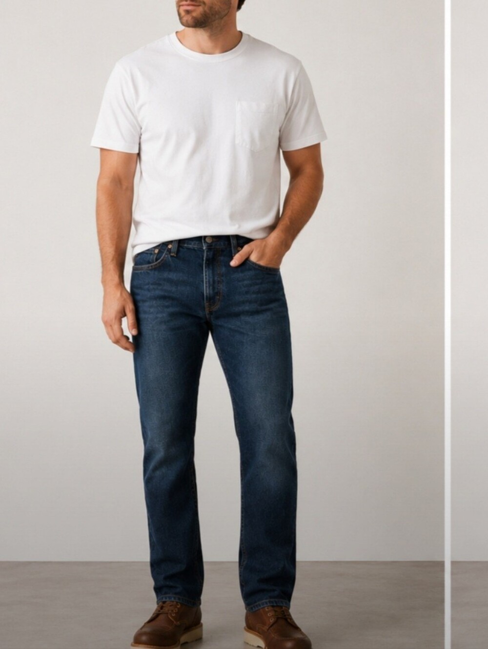 Levi's 505 Classic Straight Men’s Jeans  Dark Blue